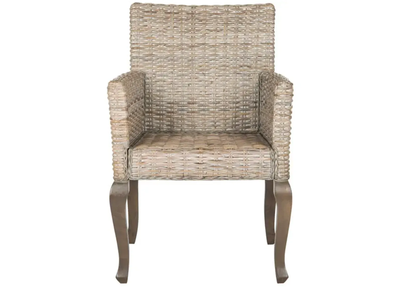 ARMANDO 18''H WICKER DINING CHAIR - Set of 2