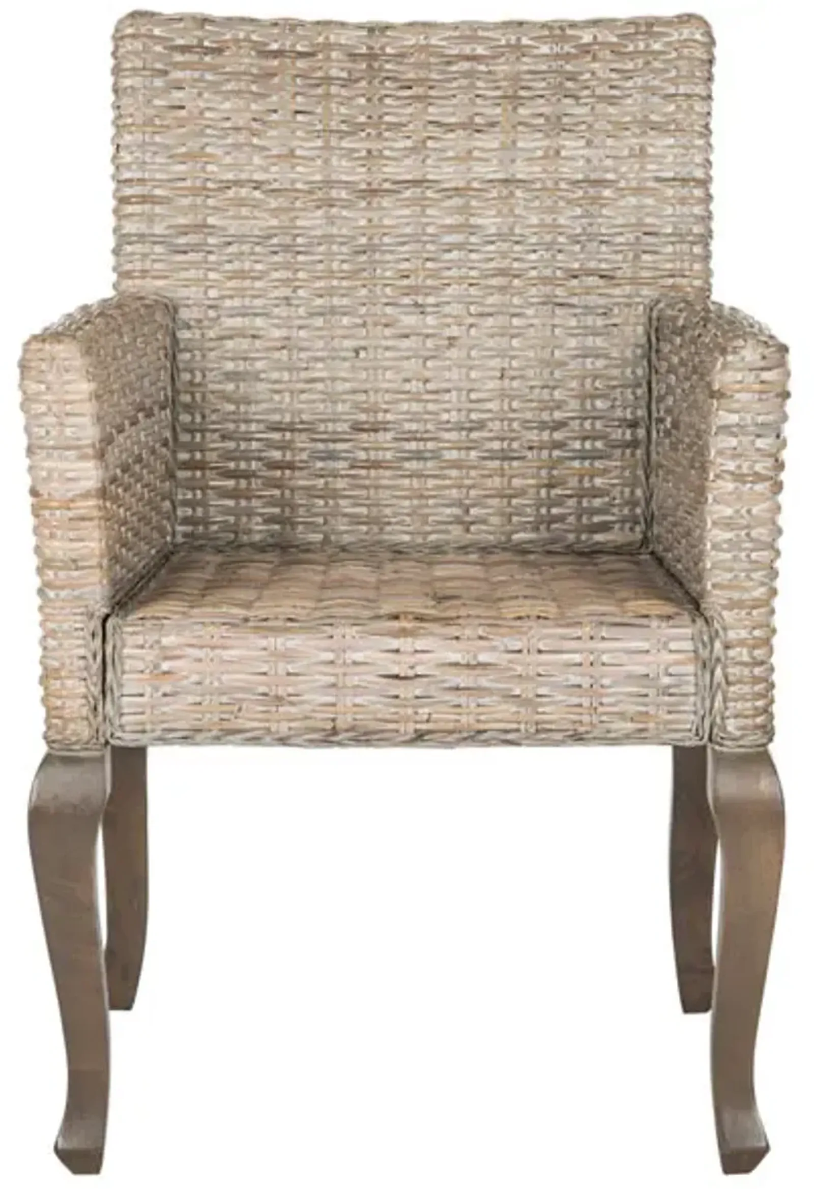 ARMANDO 18''H WICKER DINING CHAIR - Set of 2