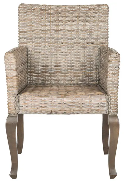 ARMANDO 18''H WICKER DINING CHAIR - Set of 2