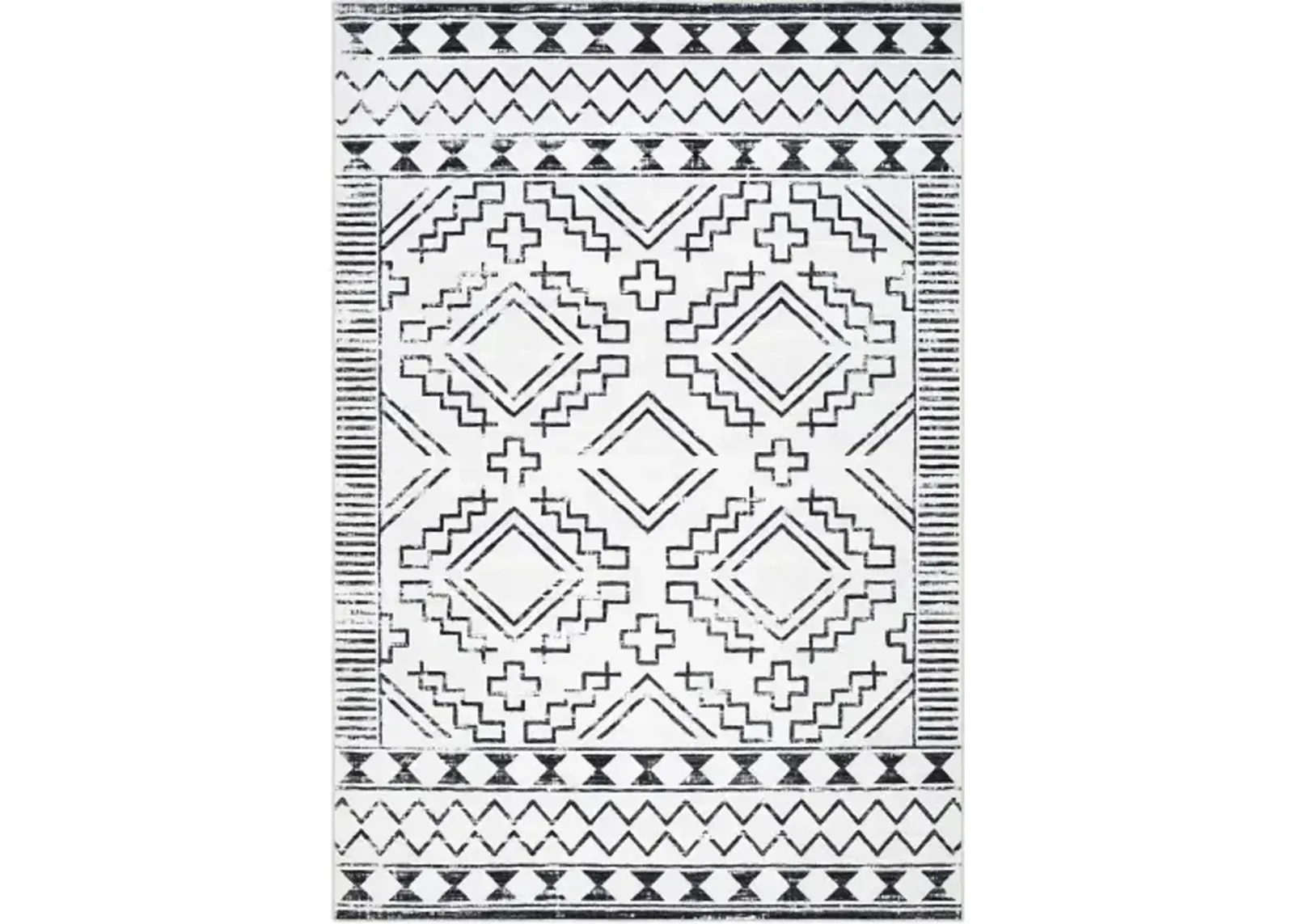 Lavable LVB-2327 3'6" x 5'6" Machine Woven Rug