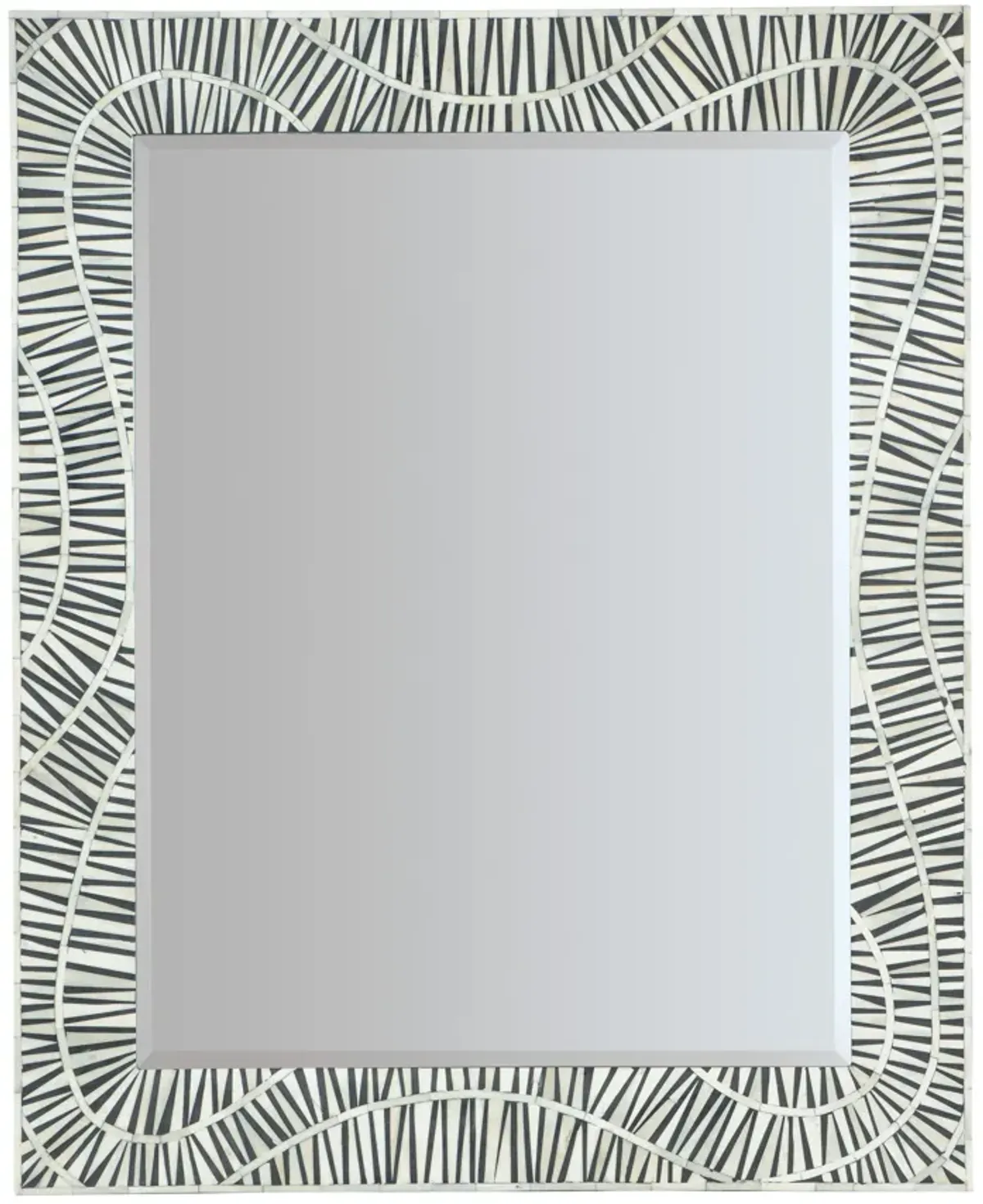 Commerce and Market Tiger Tooth Vertical Mirror