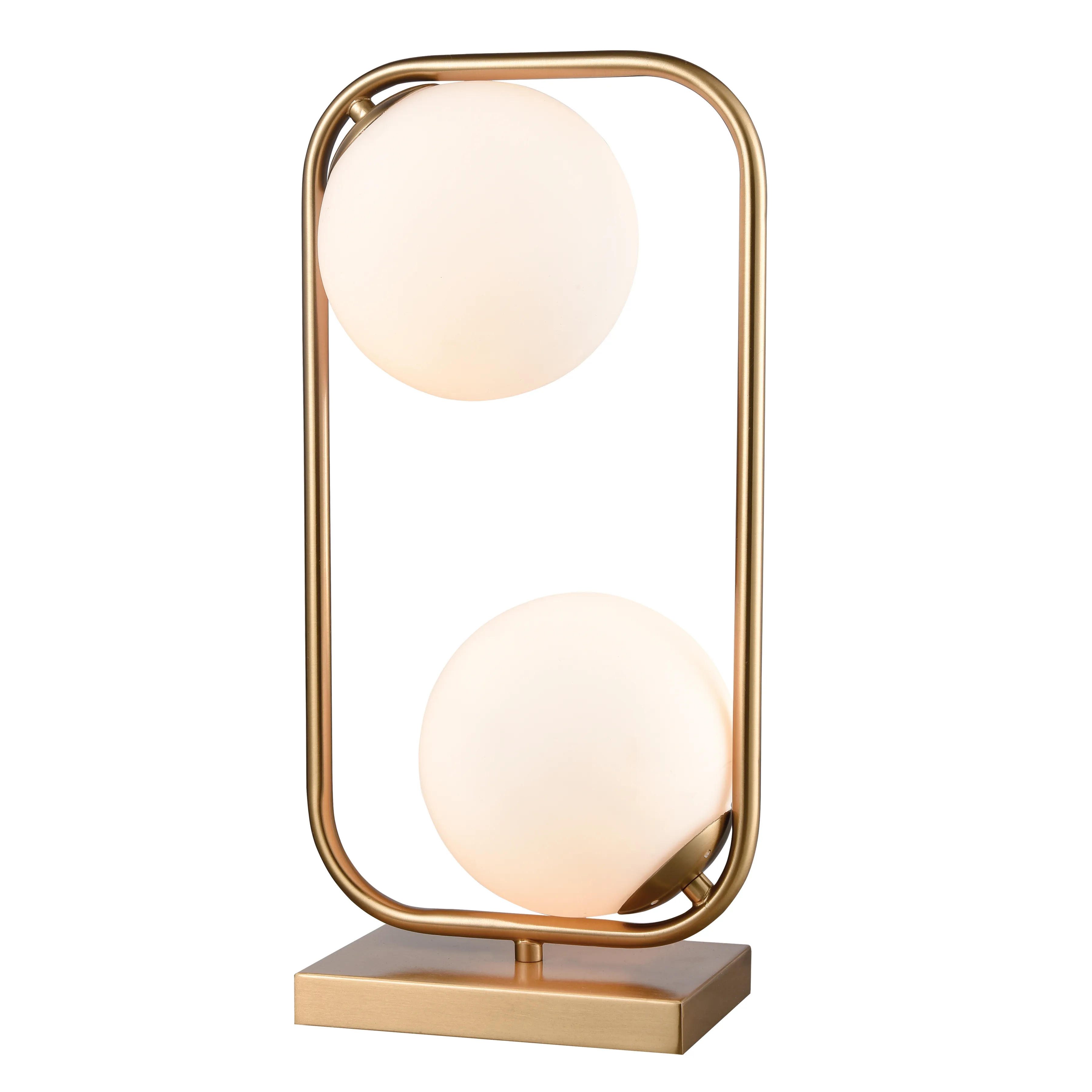 Moondance 18" High 2-Light Table Lamp - Aged Brass