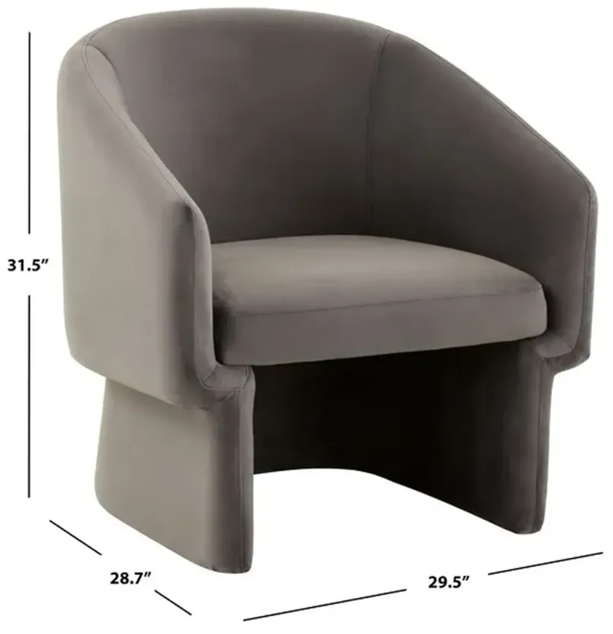 Susie Barrel Back Accent Chair