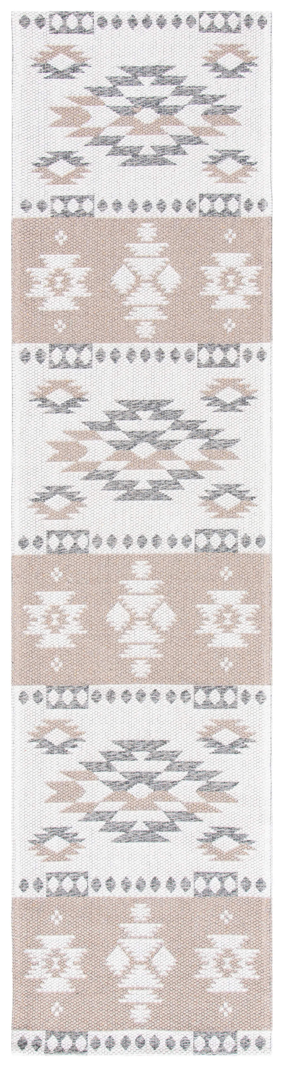 AUGUSTINE 426 TAUPE  2' x 11' Runner Rug