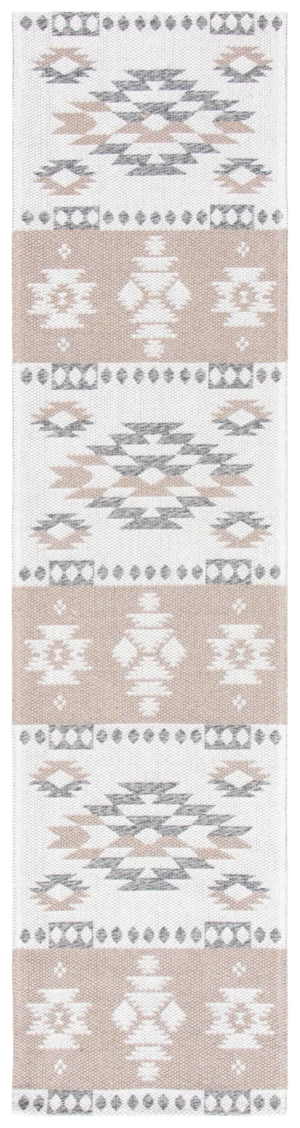 AUGUSTINE 426 TAUPE  2' x 11' Runner Rug