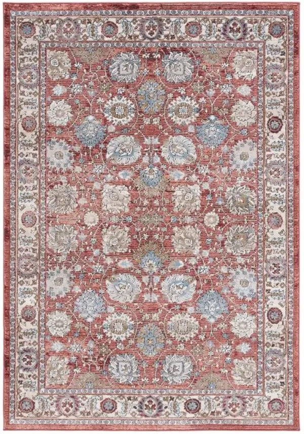 ROSEWOOD 102 Red 4' X 6' Small Rectangle Rug