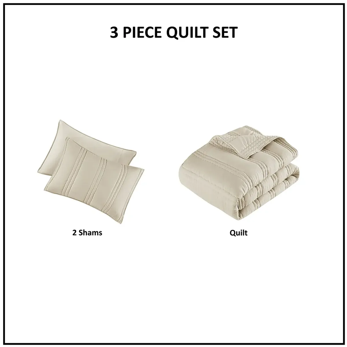 Poly Gauze Quilt Set