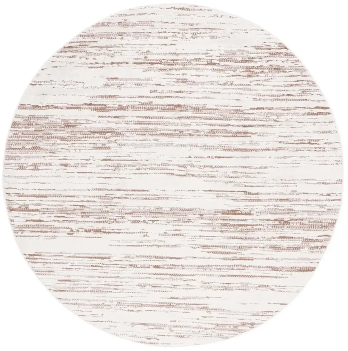 ALAMO 742 Brown 6'-7' X 6'-7' Round Round Rug