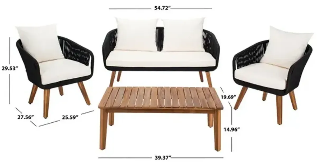 PRESTER 4PC LIVING SET