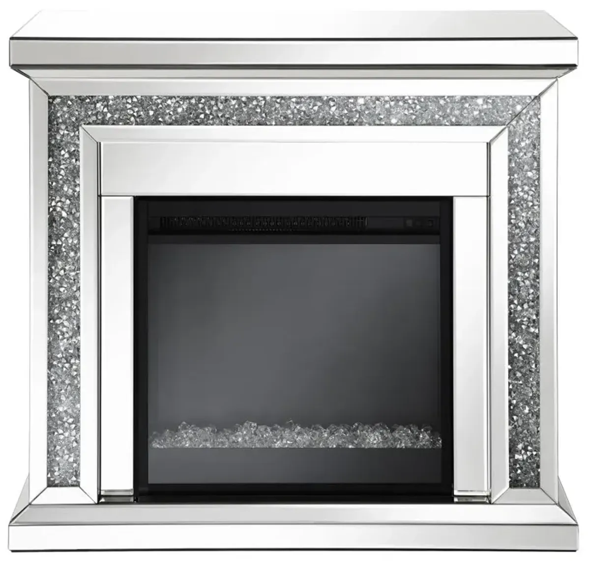 Lorelai Rectangular Freestanding Fireplace Mirror