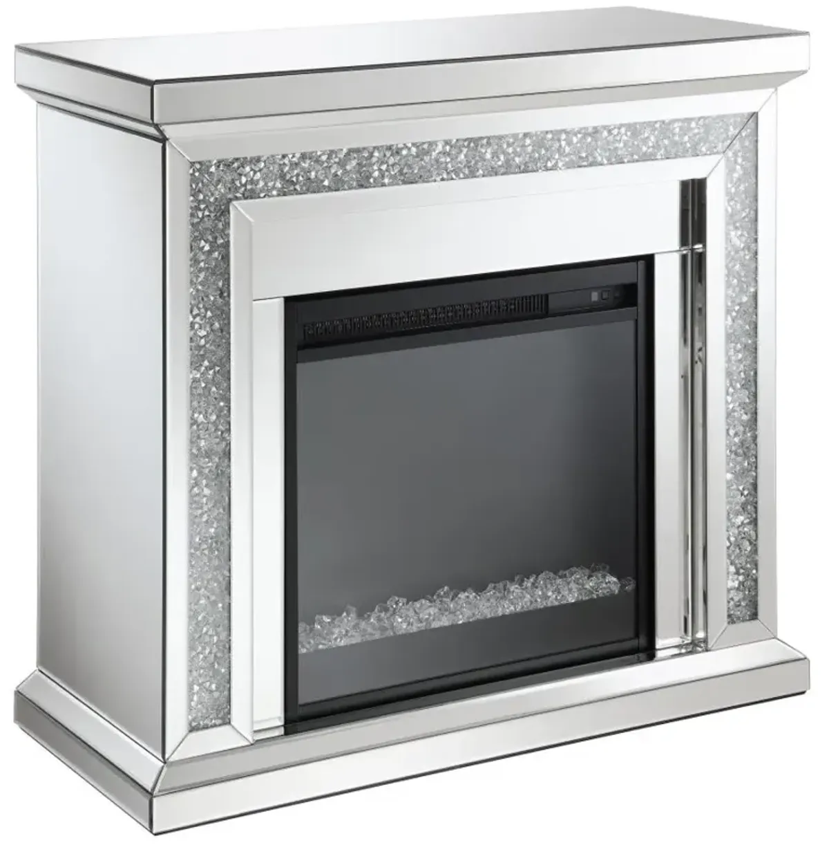 Lorelai Rectangular Freestanding Fireplace Mirror