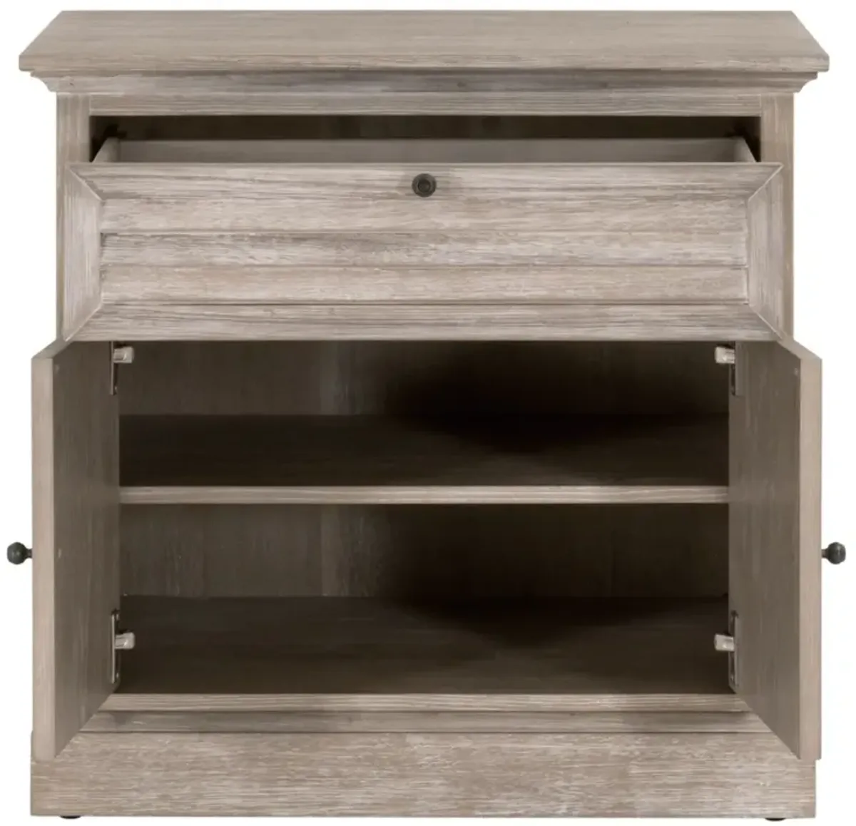 Eden 1-Drawer 2-Door Nightstand