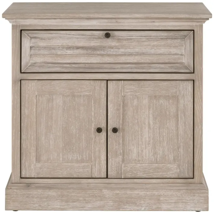 Eden 1-Drawer 2-Door Nightstand