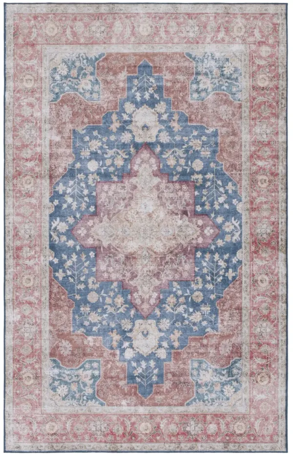 TUCSON 105 M/W S/R NAVY  3' x 5' Small Rectangle Rug