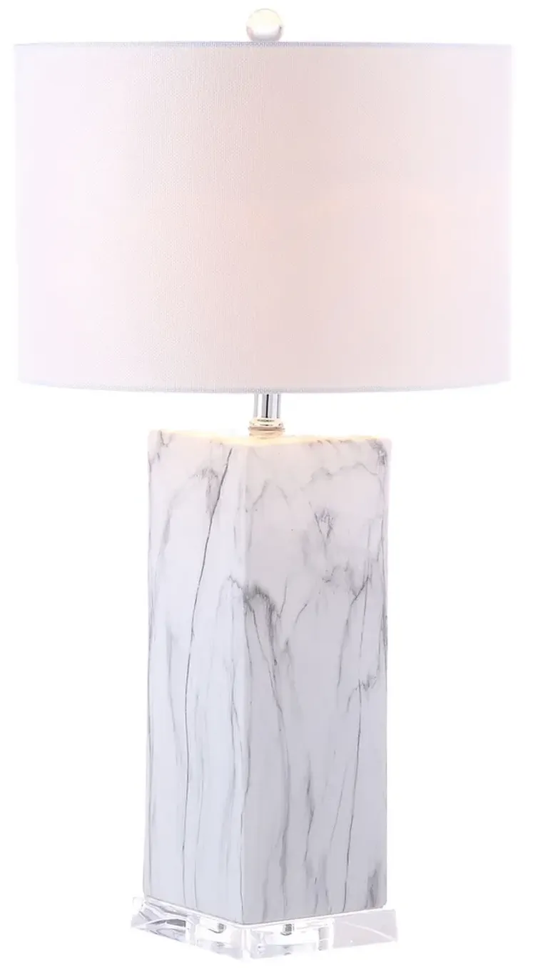 Olympia Marble Table Lamps - Set of 2