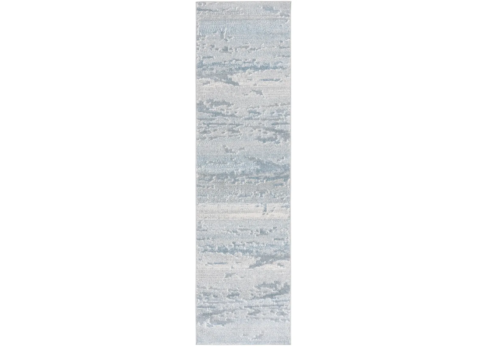 BLAIR WASHABLE 244 BLUE  2'-2' x 8' Runner Rug