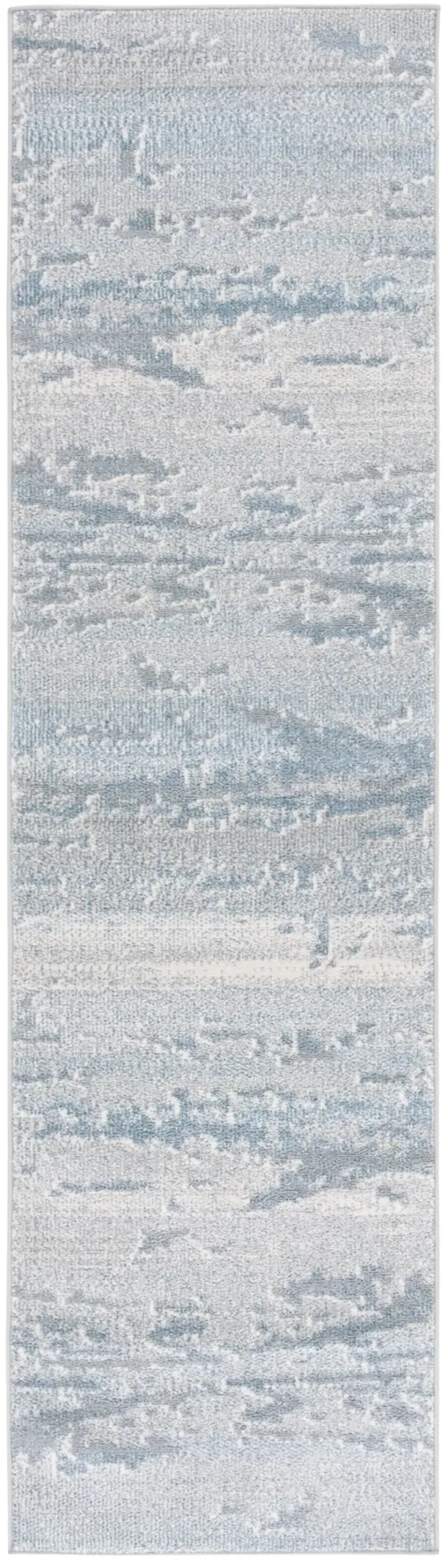 BLAIR WASHABLE 244 BLUE  2'-2' x 8' Runner Rug