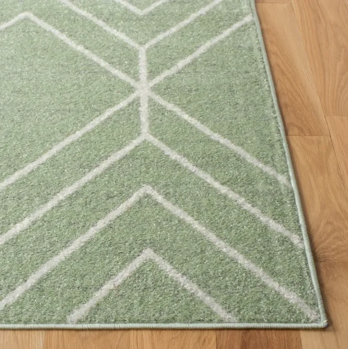 ADIRONDACK 241 SAGE  2'-6' x 22' Runner Rug