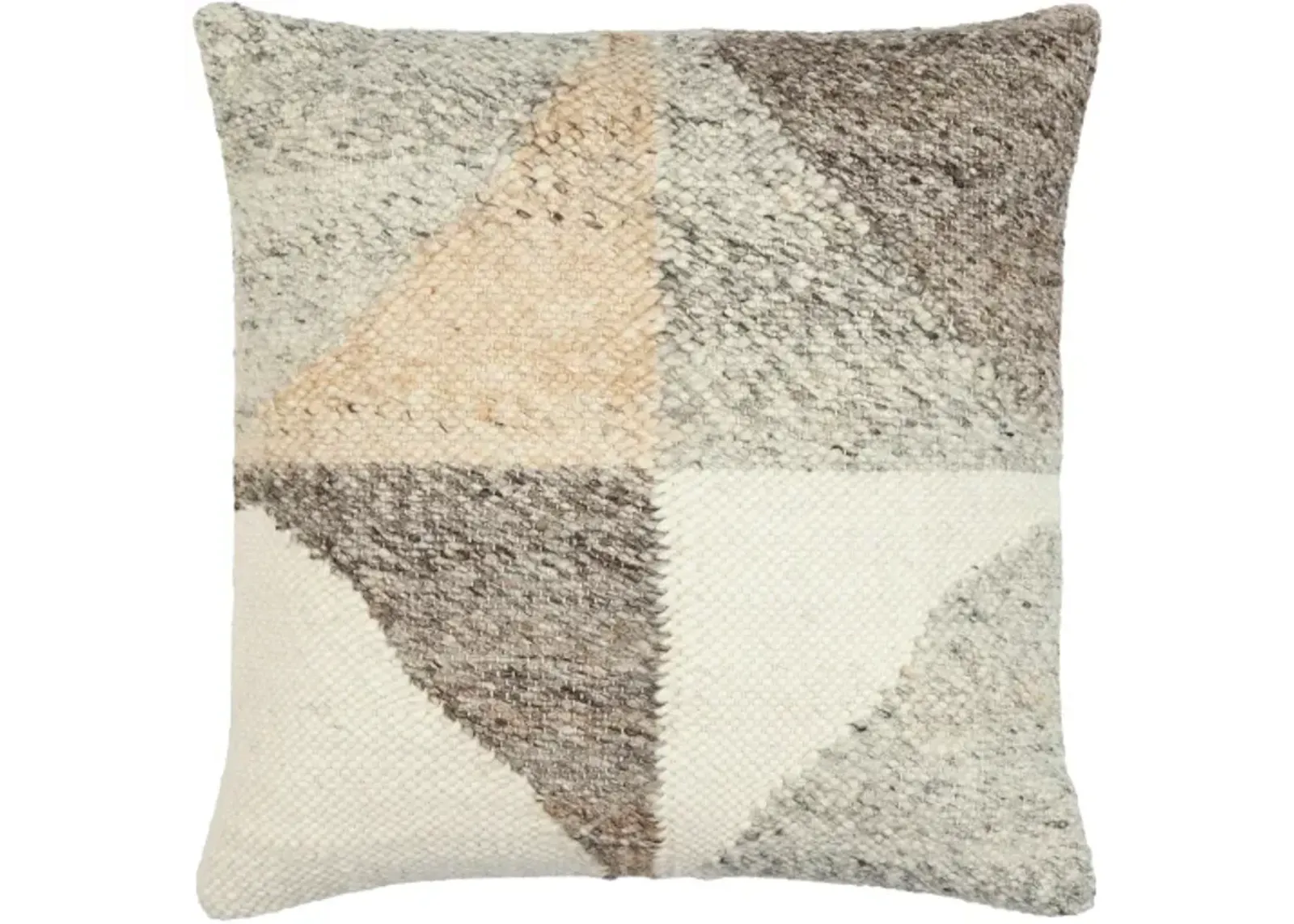 Deccan Traps DTP-002 22"L x 22"W Accent Pillow  - Shell Only