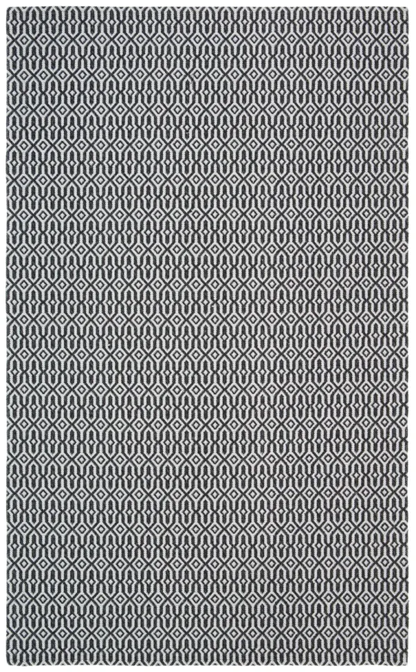 AUGUSTINE 411 BLACK  4' x 6' Small Rectangle Rug