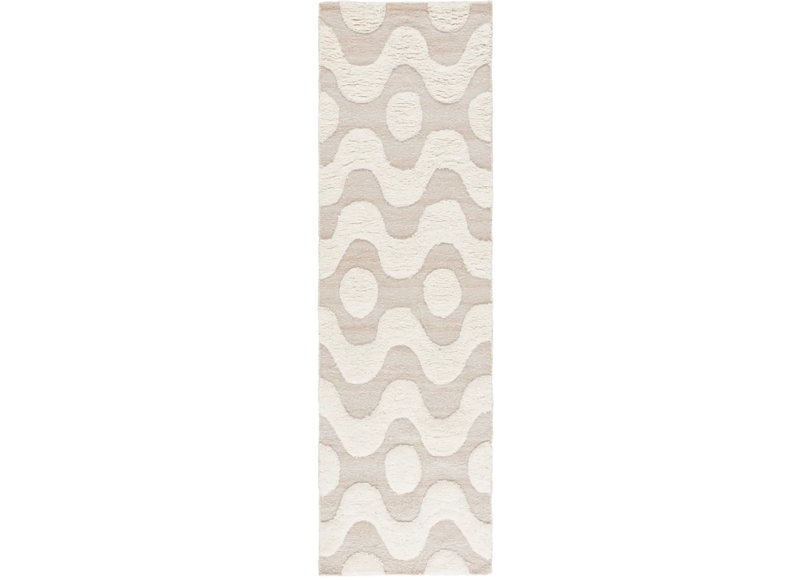 VERMONT 208 IVORY 2'-3' x 8' Runner Rug