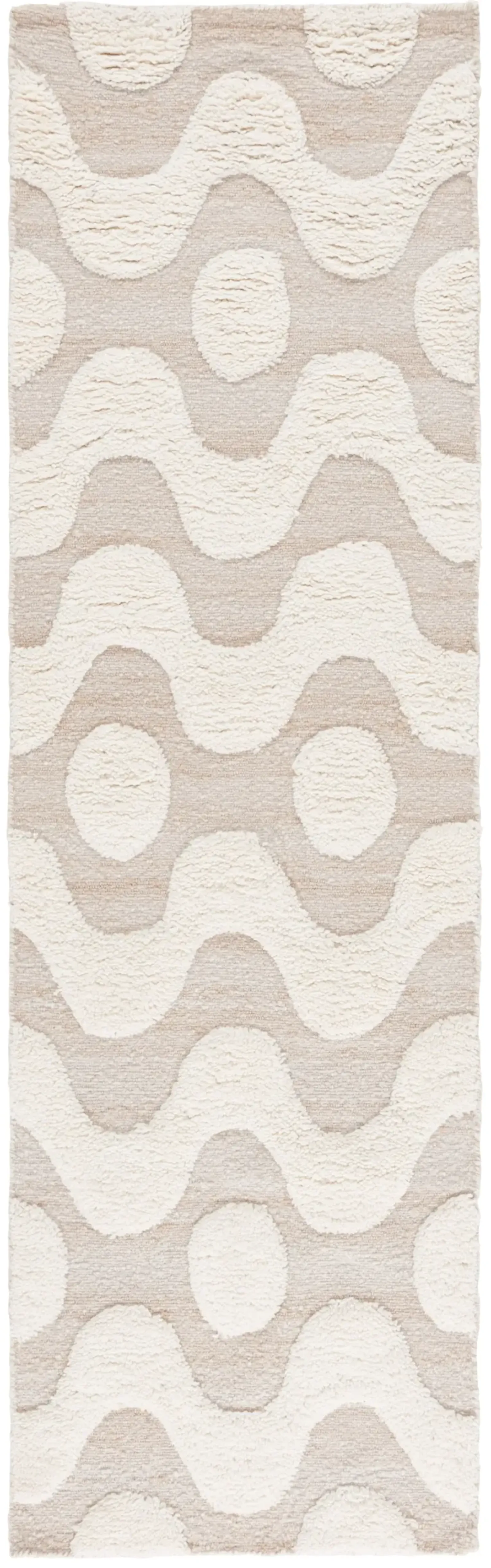 VERMONT 208 IVORY 2'-3' x 8' Runner Rug