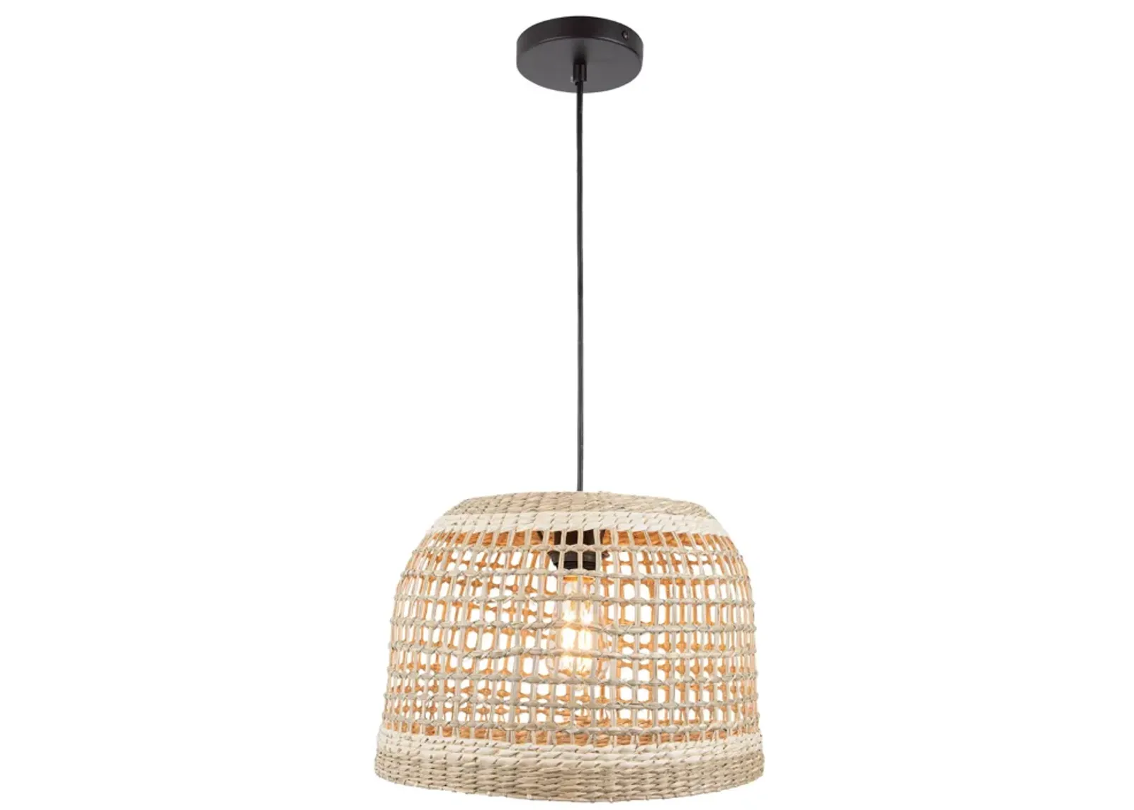 Silay 13'' Wide 1-Light Pendant - White