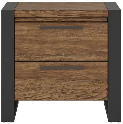 Hendrick 2-Drawer Nightstand