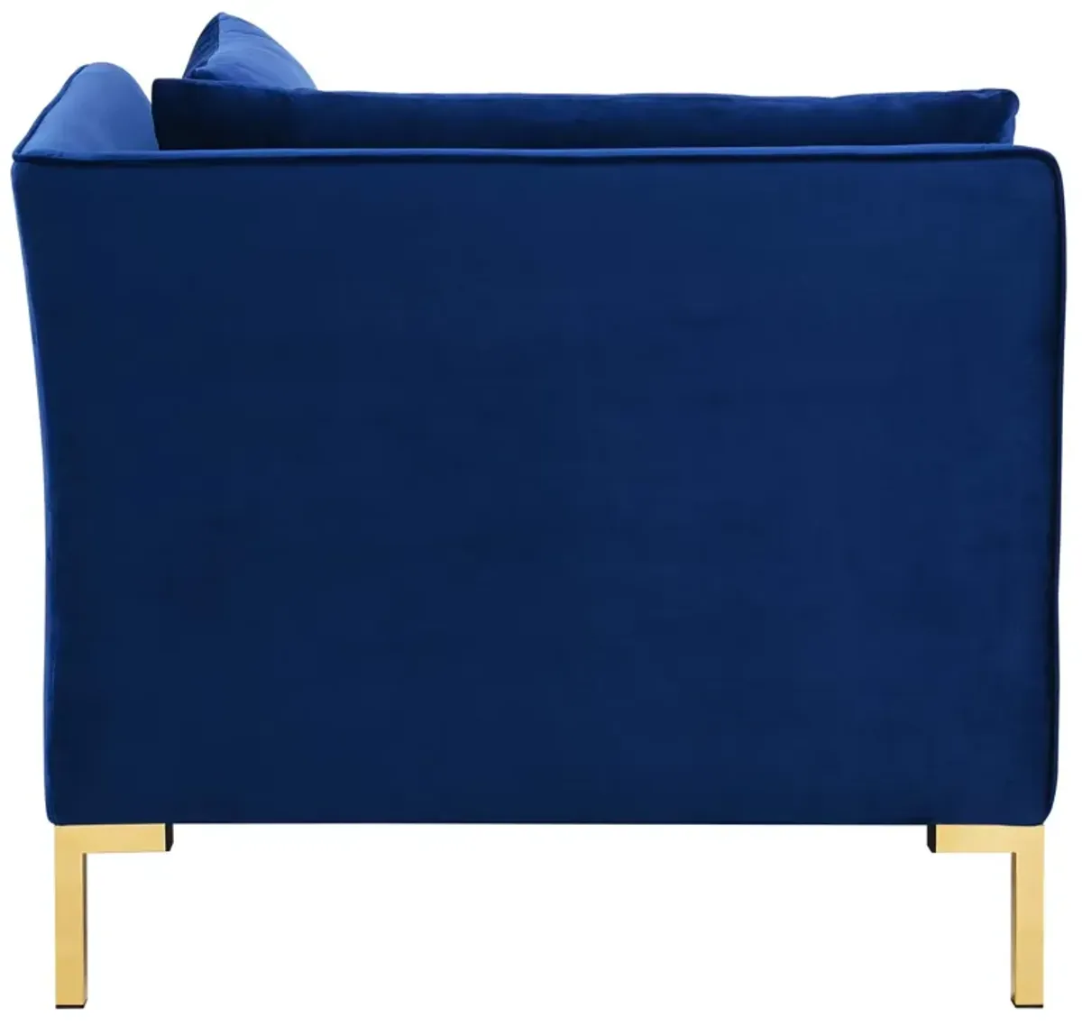 Ardent Performance Velvet Sectional Sofa Corner Chair