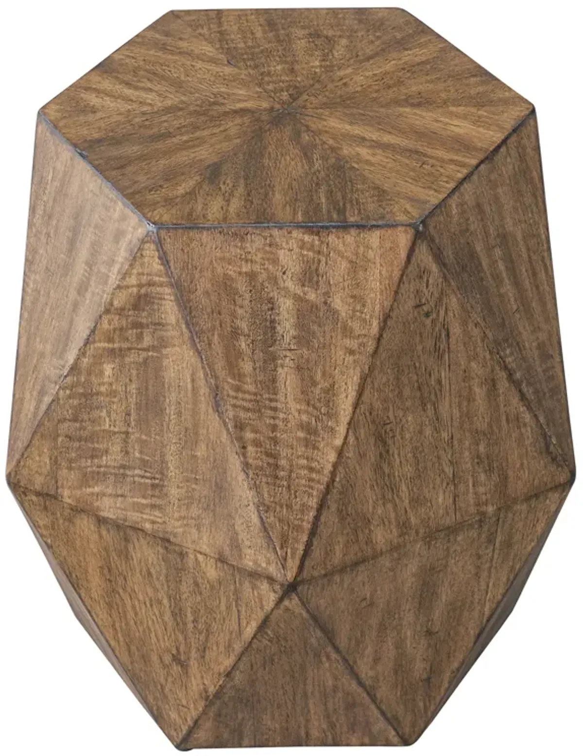 Volker Honey Geometric Accent Table