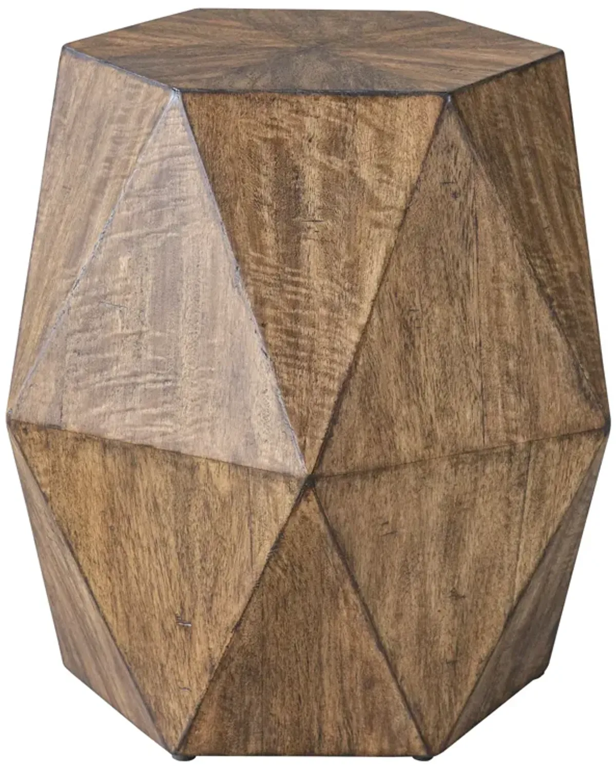 Volker Honey Geometric Accent Table