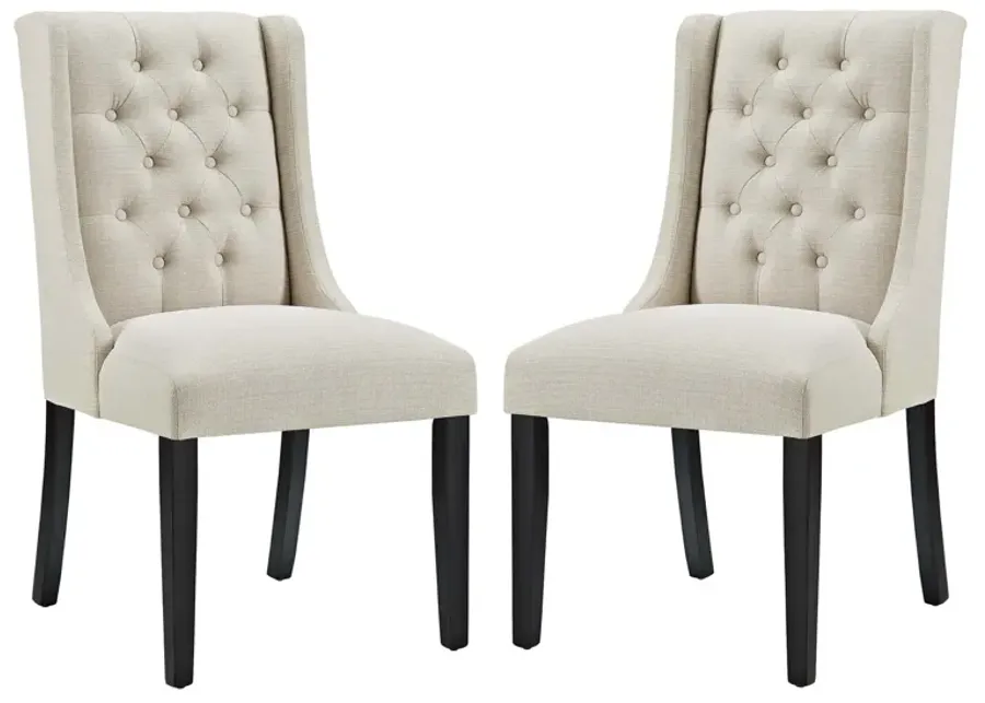 Baronet Dining Chair Fabric Set of 2