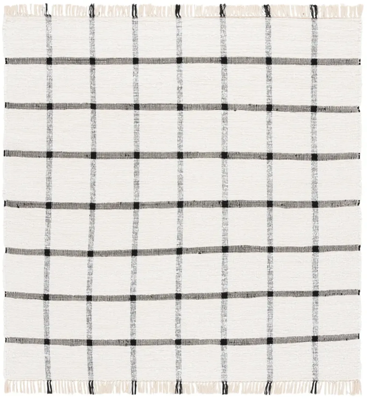 MONTAUK Hand Woven 6' x 6' Square area rug
