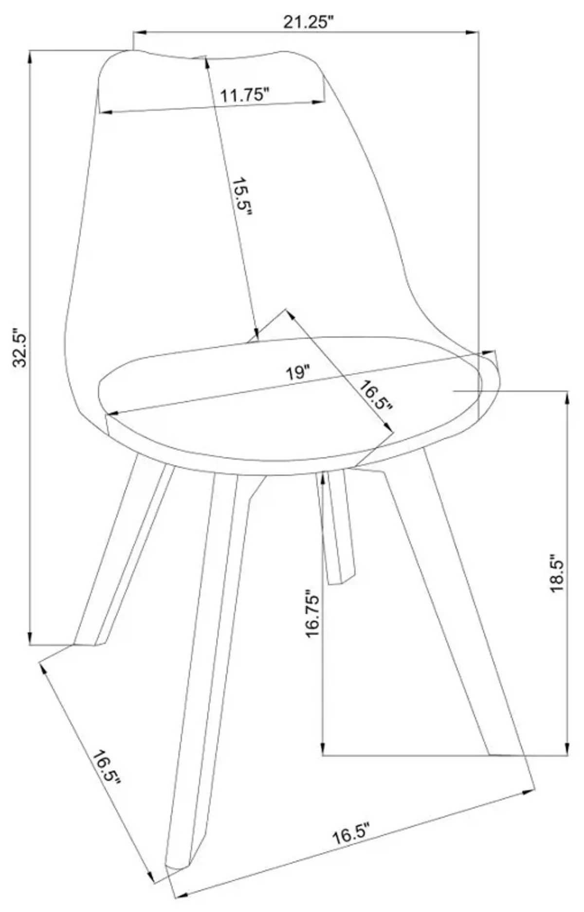 Alfred Upholstered Side Chairs - Set of 2