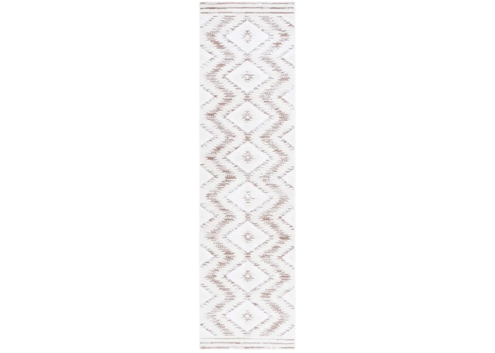 ALAMO 737 Beige 2'-2' X 8' Runner Rug