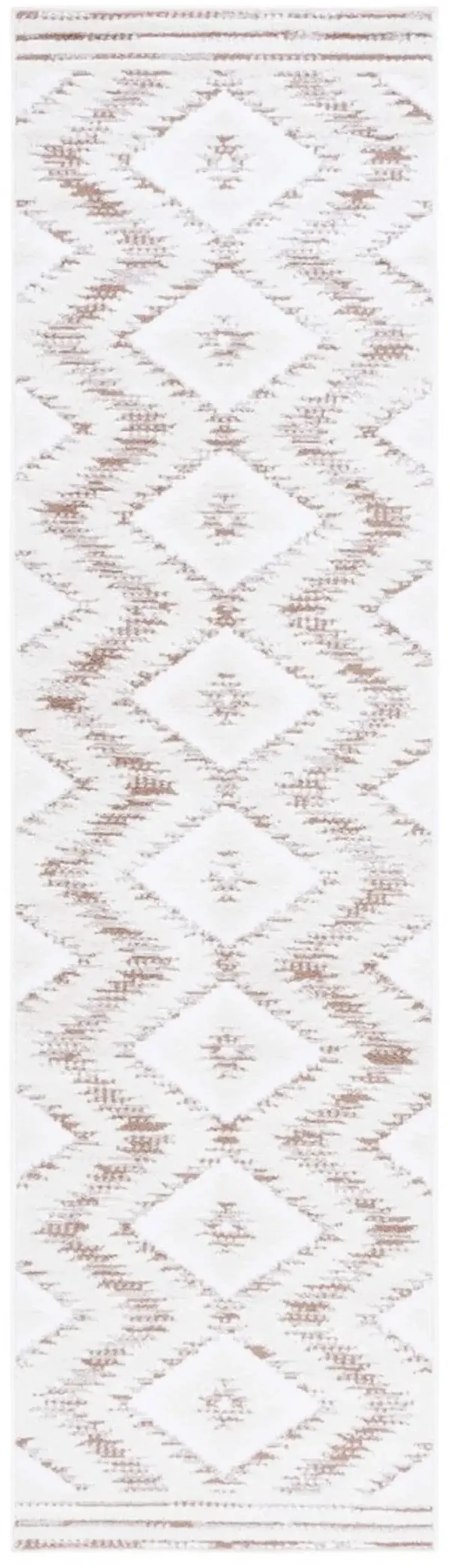 ALAMO 737 Beige 2'-2' X 8' Runner Rug