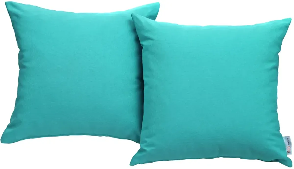 Convene Two Piece Outdoor Patio Pillow Set