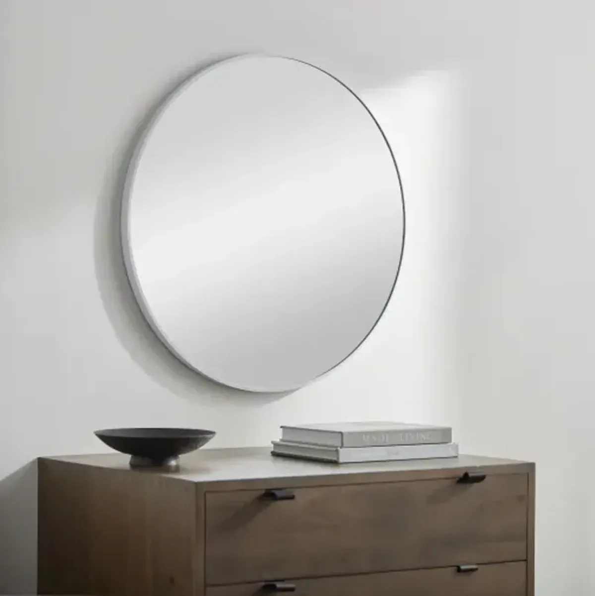 Aranya RAY-041 22"H x 22"W x 1"D Mirror