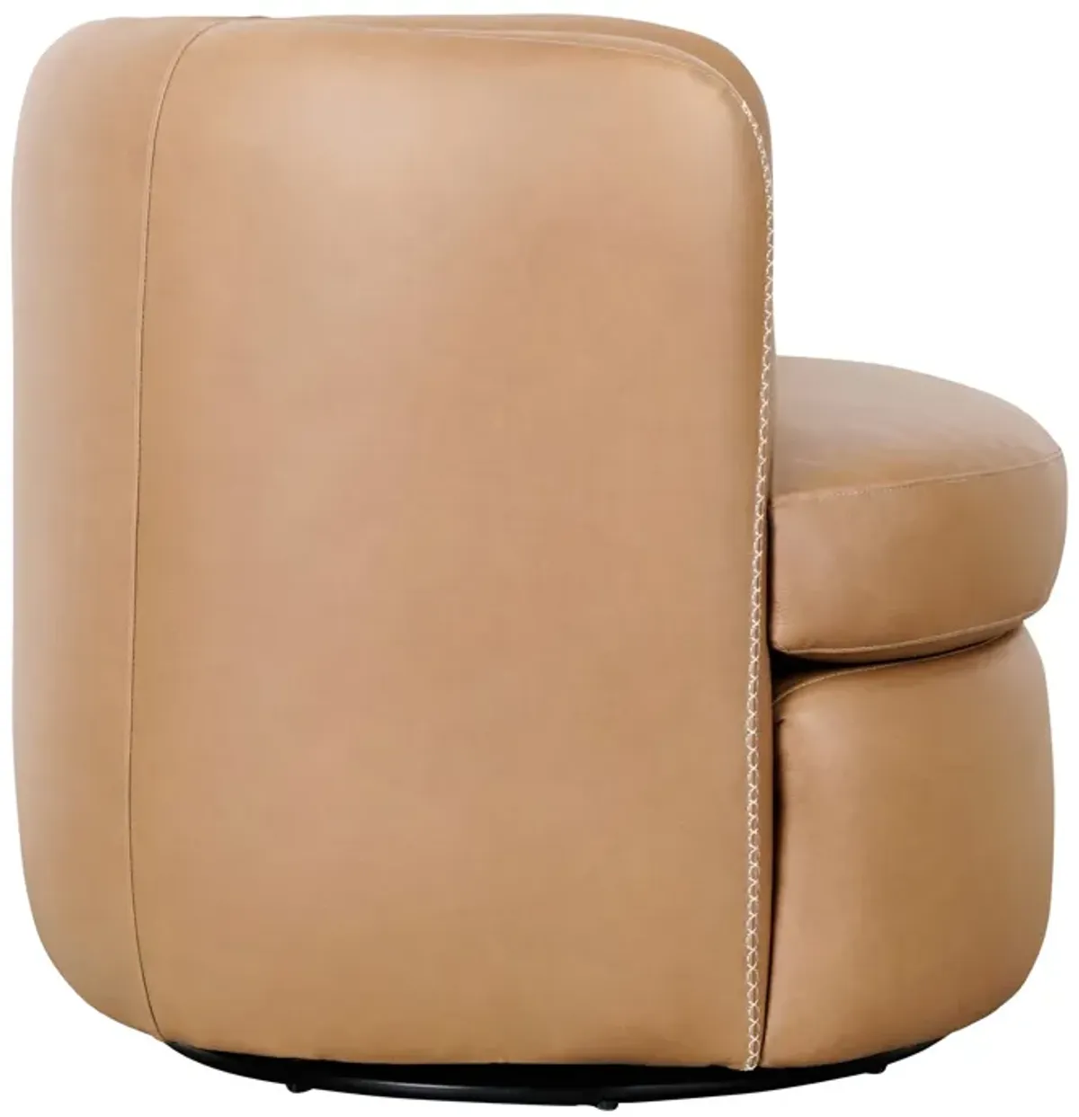 Bronson Swivel Accent Chair Saddle MX