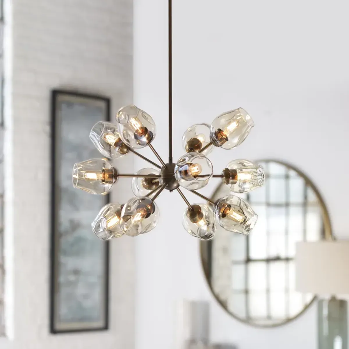 Chet 12 Light Sputnik Chandelier