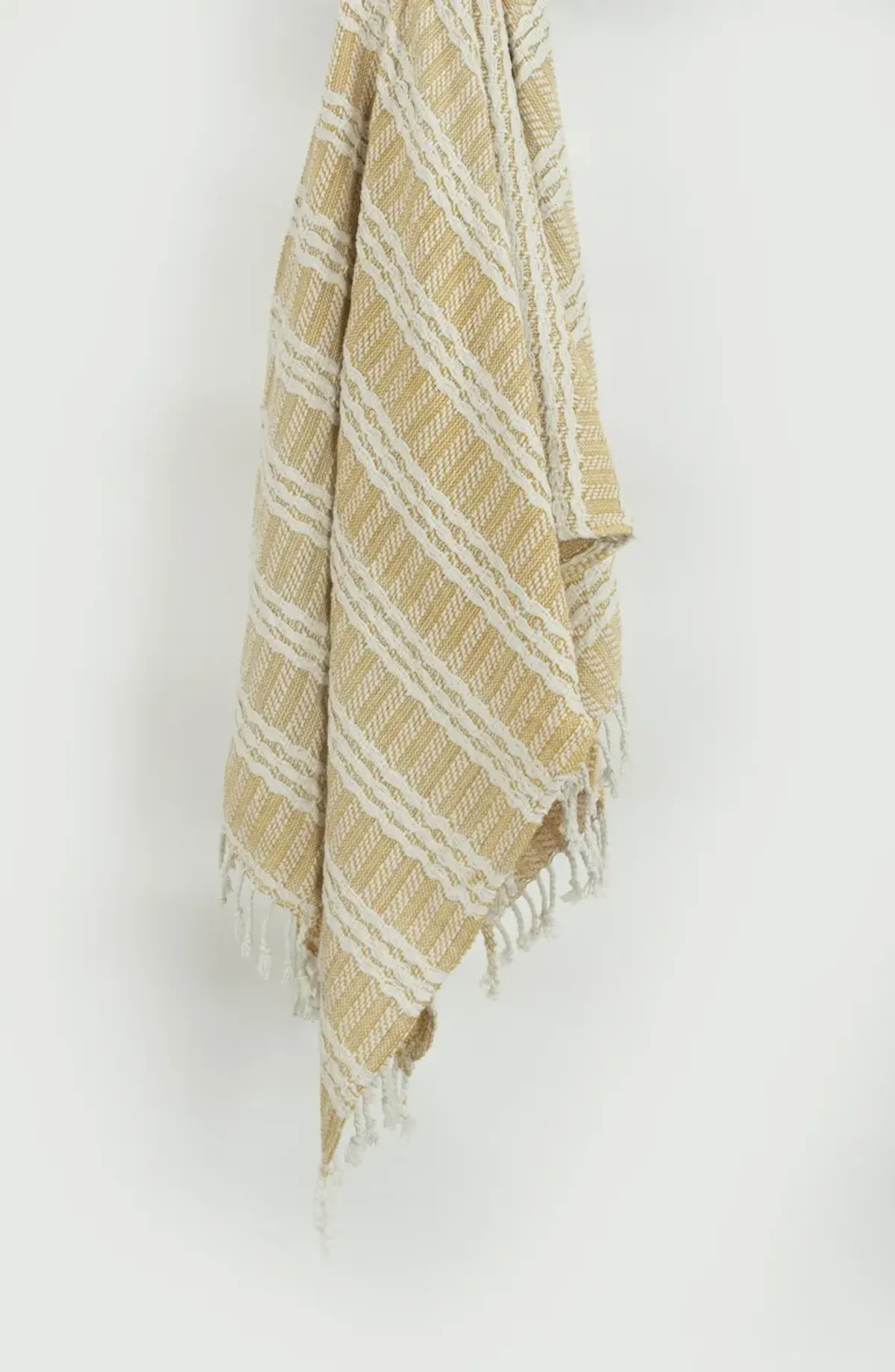 Stripe Marigold Throw