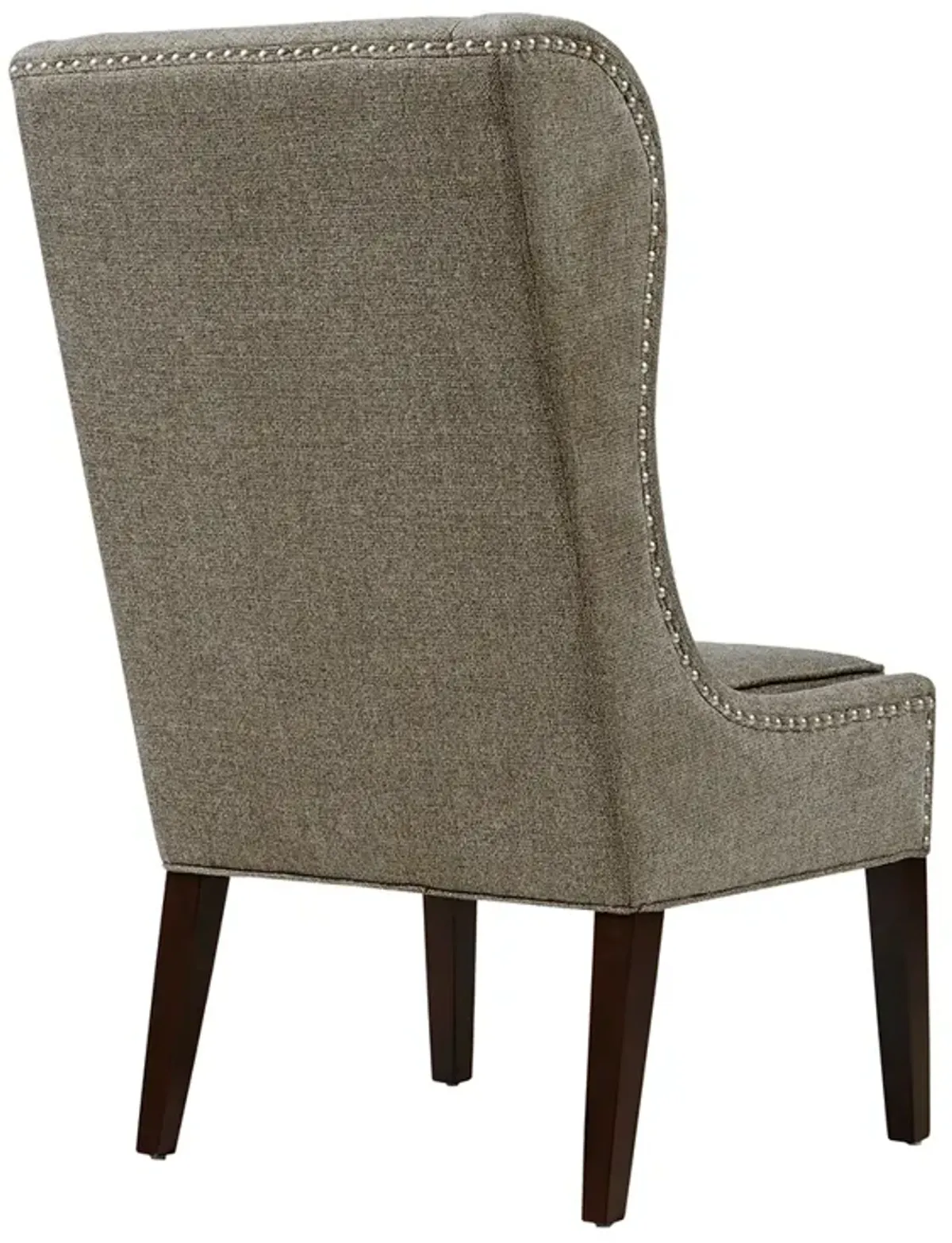 Madison Park Garbo Grey Captains Dining Chair