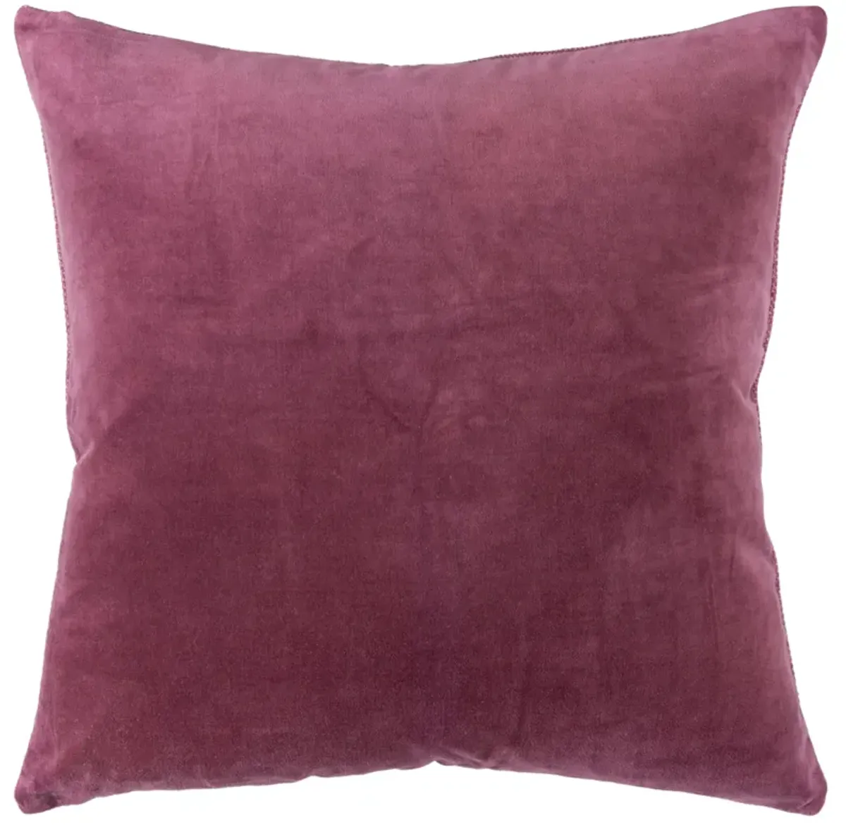 Solid Dark Pink Pillow