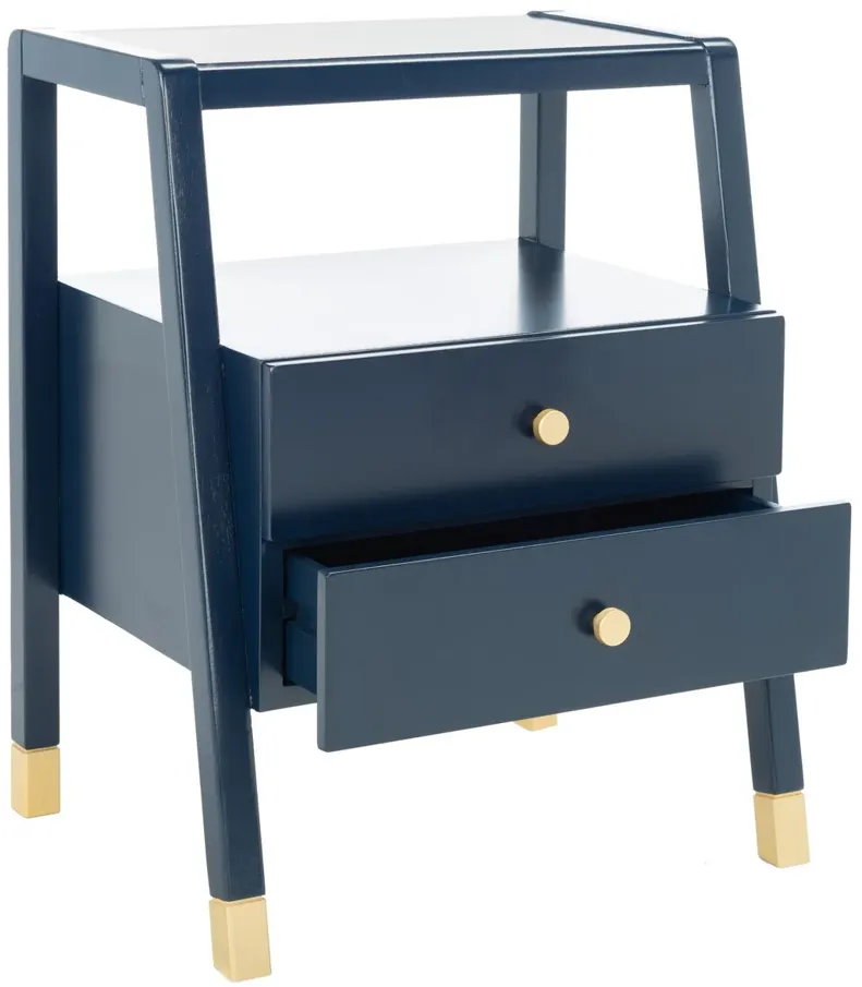 COVE 2 DRAWER 1 SHELF ACCENT TABLE