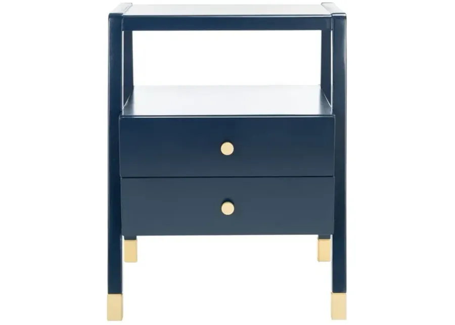 COVE 2 DRAWER 1 SHELF ACCENT TABLE