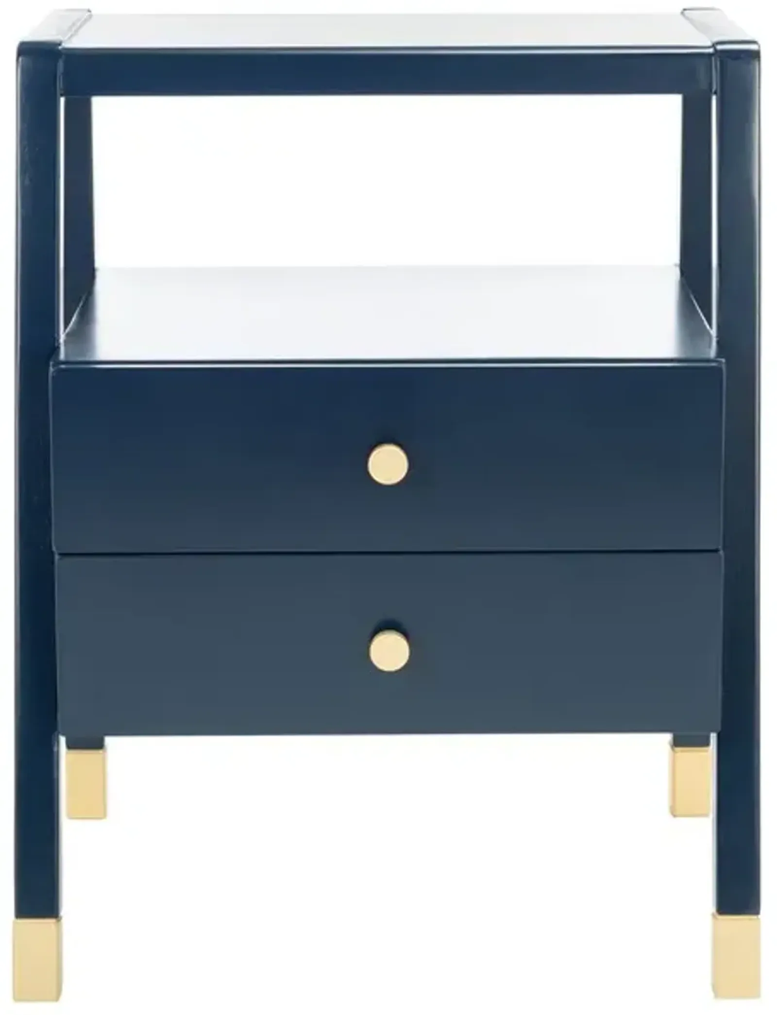 COVE 2 DRAWER 1 SHELF ACCENT TABLE