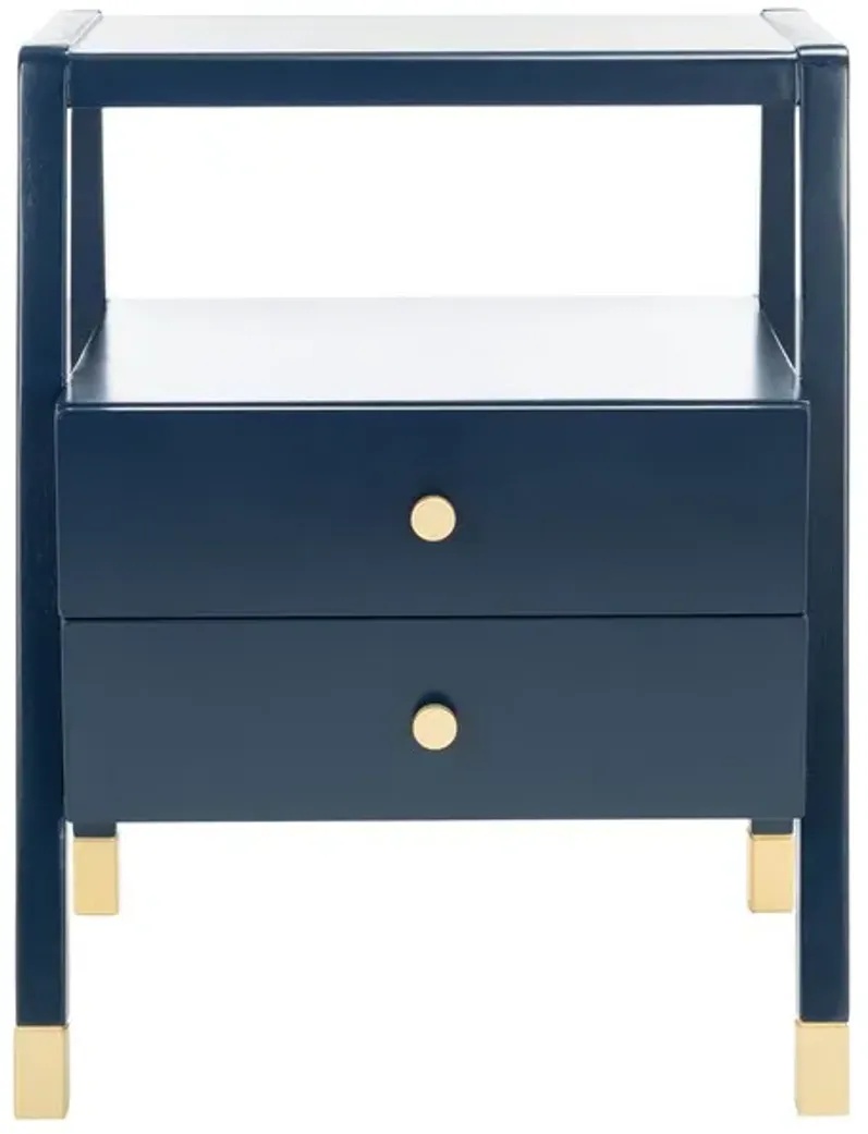 COVE 2 DRAWER 1 SHELF ACCENT TABLE