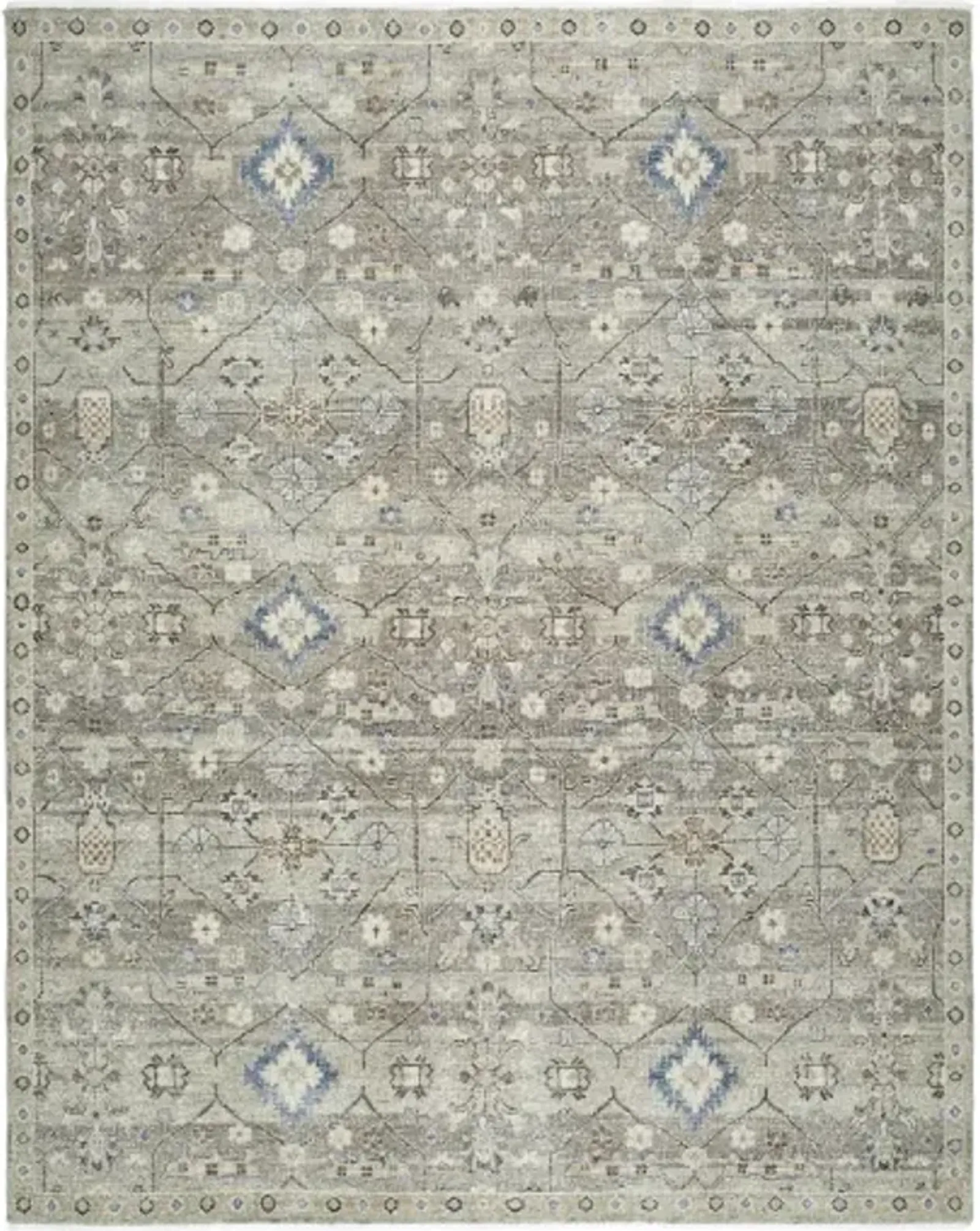 Anelka ANK-2302 2' x 3' Handmade Rug