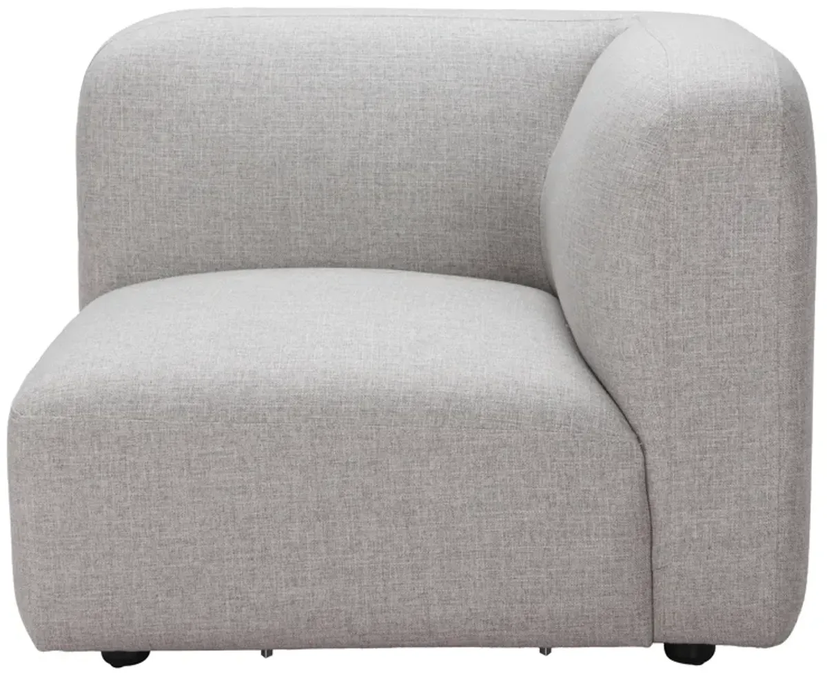 Biak Corner Chair Gray