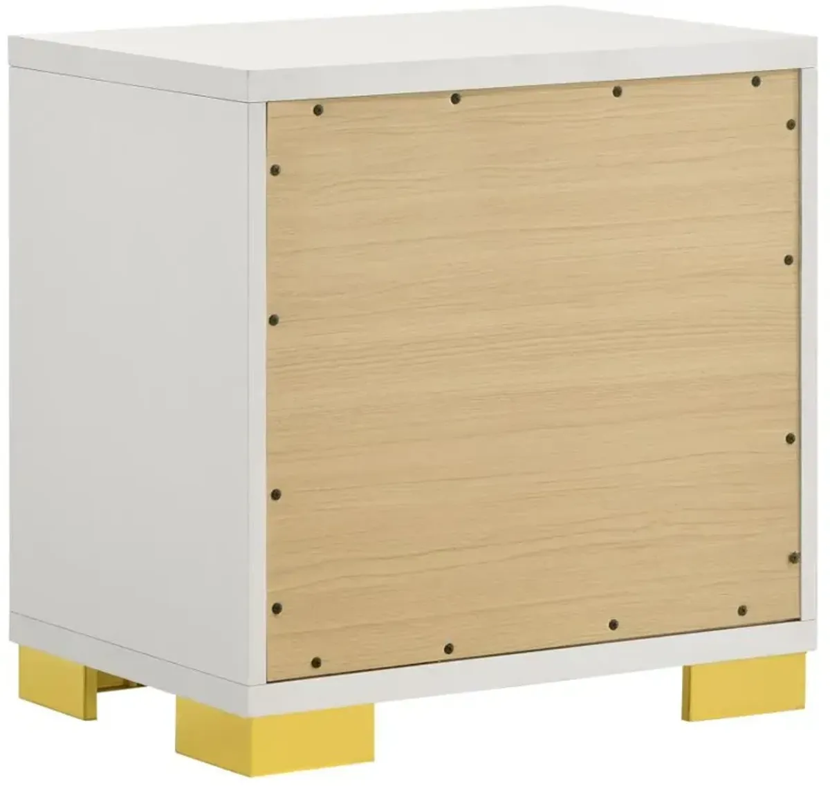 Marceline 5-piece Eastern King Bedroom Set with LED Headboard White